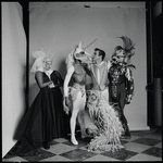 Unidentified dancers, Arthur Mitchell, Nicholas Magallanes, Eugene Tanner, and Richard Thomas in John Butler's "The Unicorn, the Gorgon, and the Manticore"