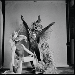 Arthur Mitchell, Eugene Tanner, and Richard Thomas in John Butler's "The Unicorn, the Gorgon, and the Manticore"