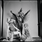 Arthur Mitchell, Eugene Tanner, and Richard Thomas in John Butler's "The Unicorn, the Gorgon, and the Manticore"