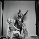 Arthur Mitchell, Eugene Tanner, and Richard Thomas in John Butler's "The Unicorn, the Gorgon, and the Manticore"
