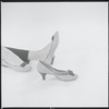 Woman modeling shoes