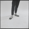 Woman modeling shoes
