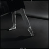 Yvonne Mounsey (?) modeling pointe shoes