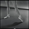 Yvonne Mounsey (?) modeling pointe shoes