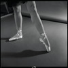 Yvonne Mounsey (?) modeling pointe shoes