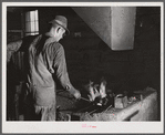 Blacksmith shop. Community service center, Faulkner County, Centerville, Arkansas (see general caption)