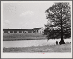 School building. La Delta Project, Louisiana