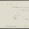 Mrs. Brown house. North side Amagansett Road, just east of Geo. Bushmill house (1873) (now N? S? Contractor). East Hampton, East Hampton