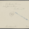 Mrs. Brown house. North side Amagansett Road, just east of Geo. Bushmill house (1873) (now N? S? Contractor). East Hampton, East Hampton