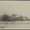 View of Egypt Lane. At junction with Amagansett Road. David H. Huntting (1873) house in center, formerly on Main Street … East Hampton, East Hampton