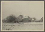 View of Egypt Lane. At junction with Amagansett Road. David H. Huntting (1873) house in center, formerly on Main Street … East Hampton, East Hampton