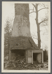 Remains of WilIiam Brewster house (chimney). Middle Island, Brookhaven