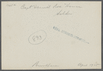 Capt. Daniel Roe farmhouse. North side Middle Country Road, west of
School No. 12. Formerly on site of S. Dare house, now back from road. Owned by Dare family (1858, 1873, 1896, and now.) Selden, Brookhaven