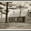 Widow Davis house. West of Yaphank Road, about 1000ft north of Capt. Hurtin house, east side of creek. Middle Island, Brookhaven