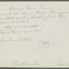 Marcus Hand house. North side Main Street, a little east and opp. Meeting House Lane. 2nd Hand house from Station. Henry Hand owner (1923). Amagansett, East Hampton