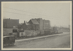 Old house. West side First Ave., south of Washington Ave. One wall stone and brick. Long Island City