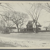 View of East side Main Street. Gift shop 2nd house on left. East Hampton, East Hampton