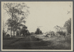 View of road from Accabonac (The Springs) to East Hampton. Looking northeast. House on right Timothy Miller? at one time. East Hampton, East Hampton