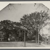 View of Main Street. Looking west. Parsons house on left. Amagansett, East Hampton