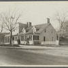 Ye Old Dunton Inn. North side Montauk Highway, just west of creek (the one east of Mud Creek), west of Bellport. J.R. Smith house (1896). Bellport, Brookhaven