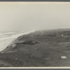 View of shoreline. West of Hither Plain Life Saving Station. Looking west from Lookout. Montauk, East Hampton