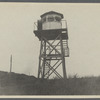 View of Lookout. Just west of Hither Plain Life Saving Station. Montauk, East Hampton