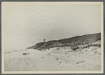 View of shore and Lookout. Hither Plain Station. Lookout used during the World's War. Montauk, East Hampton