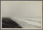 View of shoreline at Hither Plain. Looking east from Lookout. Montauk, East Hampton