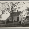 Geo. E. Bennett house. West side of road to shore, southeast of cemetery. Amagansett,  East Hampton