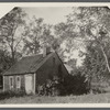 Lewis Bennett house. South side of Mail Route Road, from Amagansett to The Springs. Amagansett,  East Hampton