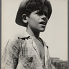 Young boy wearing a hat