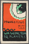 Poster advertising the Washington Square Players