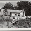 Old quarters [of enslaved people] on one of the plantations which is now part of LaDelta project. Thomastown, Louisiana