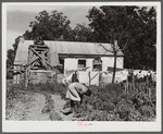 Old quarters [of enslaved people] on one of the plantations which is now part of LaDelta project. Thomastown, Louisiana