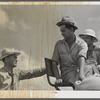 Willie r. Roberts, parish supervisor talking with Otis Coody about his crop, combine purchased thru F.S.A. to harvest crops of low income farmers and F.S.A. borrowers in West Carroll Parish, La