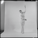 Young dancer, possibly Michael Stern