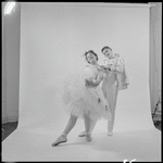 Young dancers, possibly Shira and Michael Stern