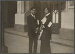 Joe O'Brian, newspaperman, and Mrs. Crystal Eastman Benedict