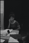Ruby Dee in rehearsal for the stage production Wedding Band