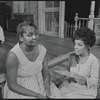 Juanita Clark and Ruby Dee in the stage production Wedding Band