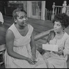 Juanita Clark and Ruby Dee in the stage production Wedding Band