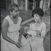 Juanita Clark and Ruby Dee in the stage production Wedding Band