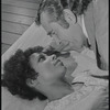 Ruby Dee and James Broderick in the stage production Wedding Band