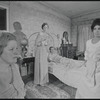 Jean David, Polly Holliday, James Broderick and Ruby Dee in the stage production Wedding Band