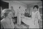 Jean David, Polly Holliday, James Broderick and Ruby Dee in the stage production Wedding Band