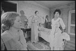 Jean David, Polly Holliday, James Broderick and Ruby Dee in the stage production Wedding Band