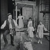 Brandon Maggart, Hilda Haynes, Ruby Dee and unidentified others in the stage production Wedding Band