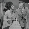 Ruby Dee and James Broderick in the stage production Wedding Band