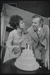 Ruby Dee and James Broderick in the stage production Wedding Band