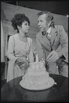 Ruby Dee and James Broderick in the stage production Wedding Band
